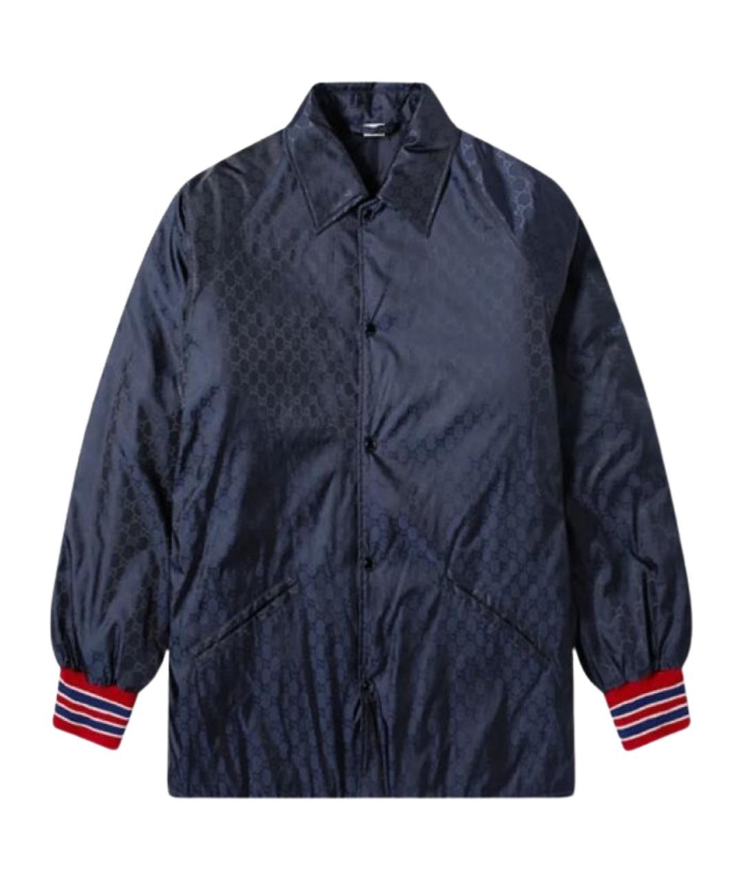 GUCCI Темно-синяя куртка, фото 1