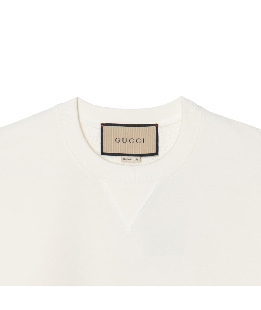 GUCCI Бежевая футболка, фото 5