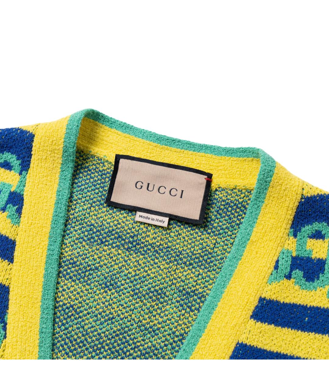 GUCCI Зеленый кардиган, фото 3