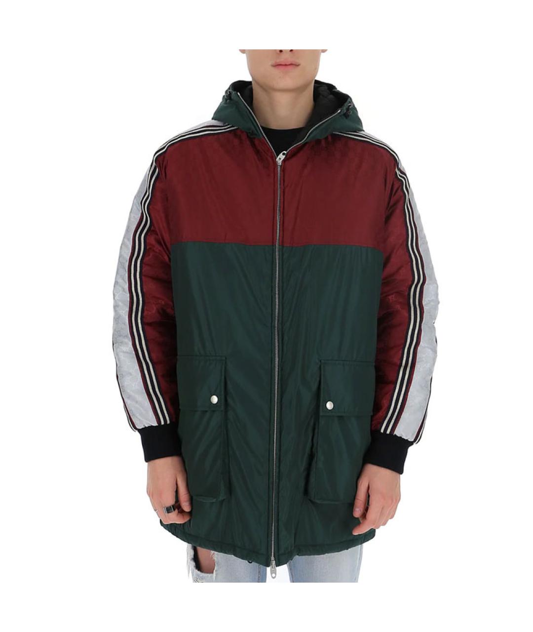 GUCCI Зеленый пуховик, фото 3