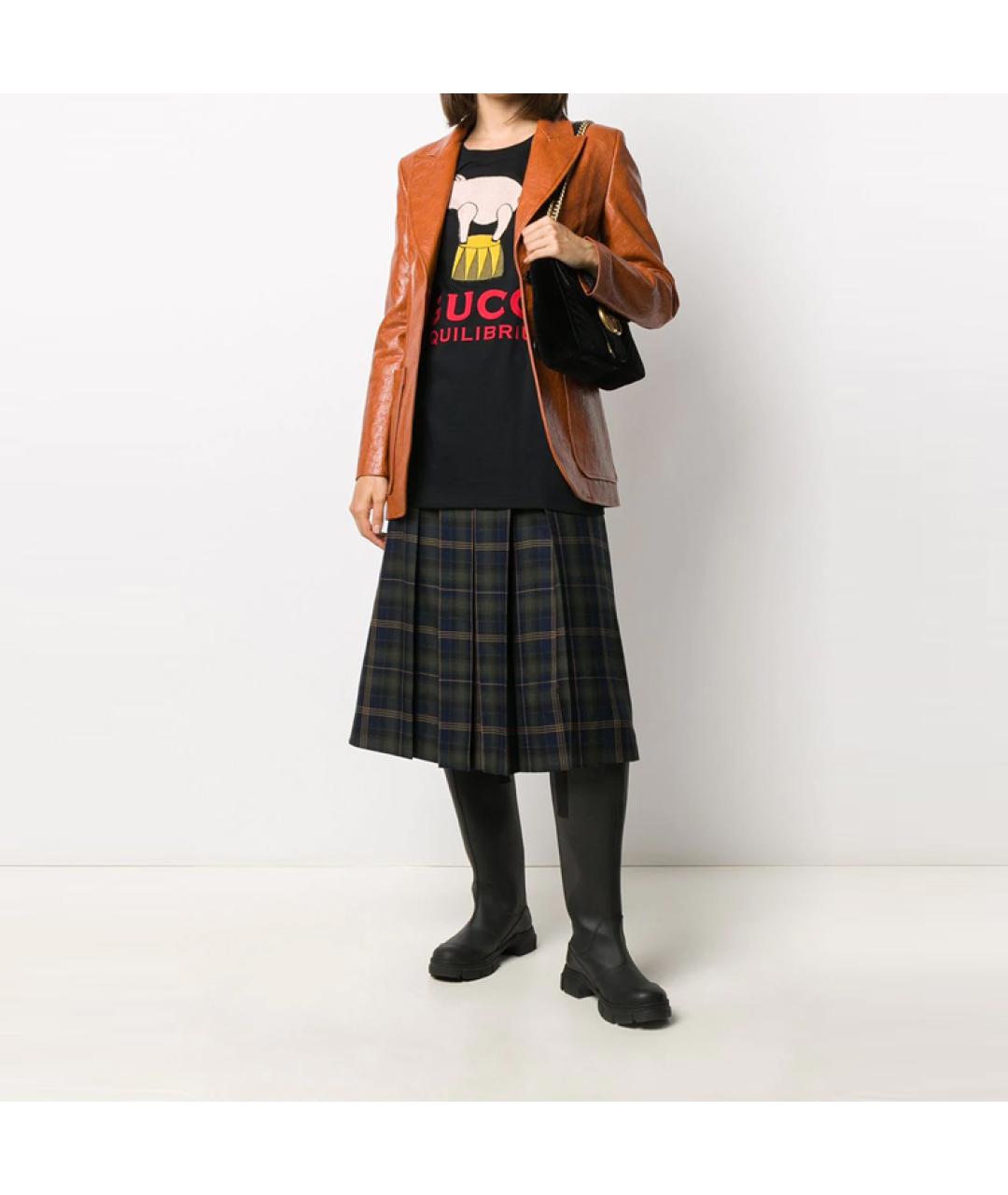 GUCCI Черная футболка, фото 4