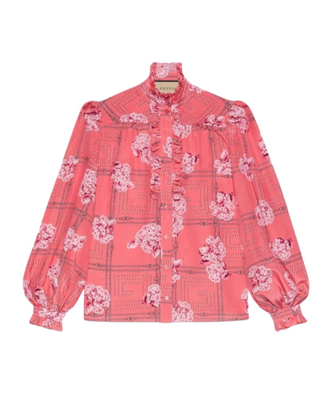 GUCCI Розовая блузы, фото 1