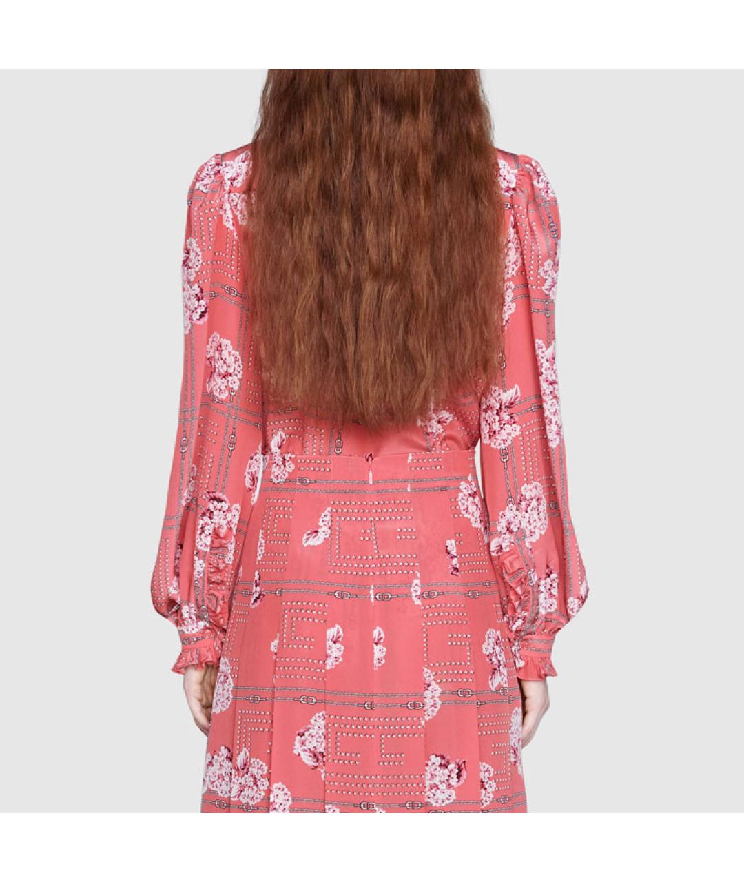 GUCCI Розовая блузы, фото 3