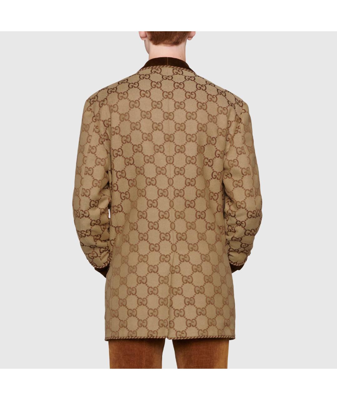 GUCCI Коричневый пиджак, фото 5
