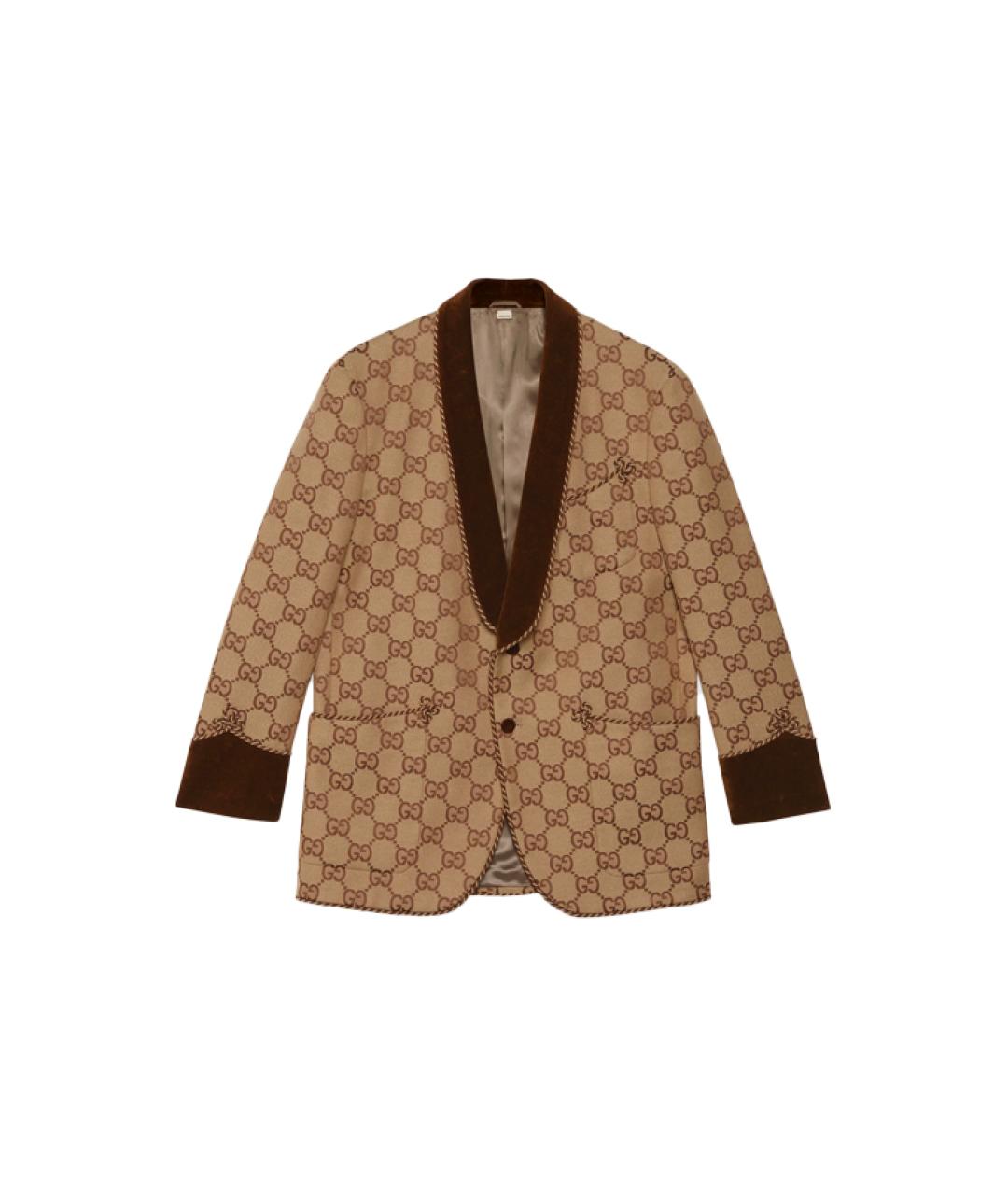 GUCCI Коричневый пиджак, фото 6