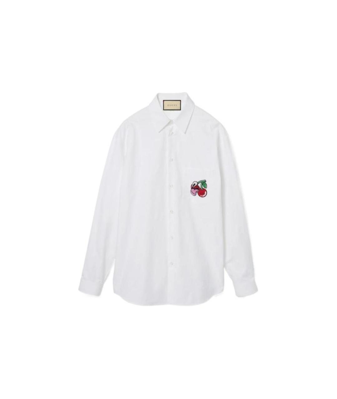 GUCCI Белая классическая рубашка, фото 6
