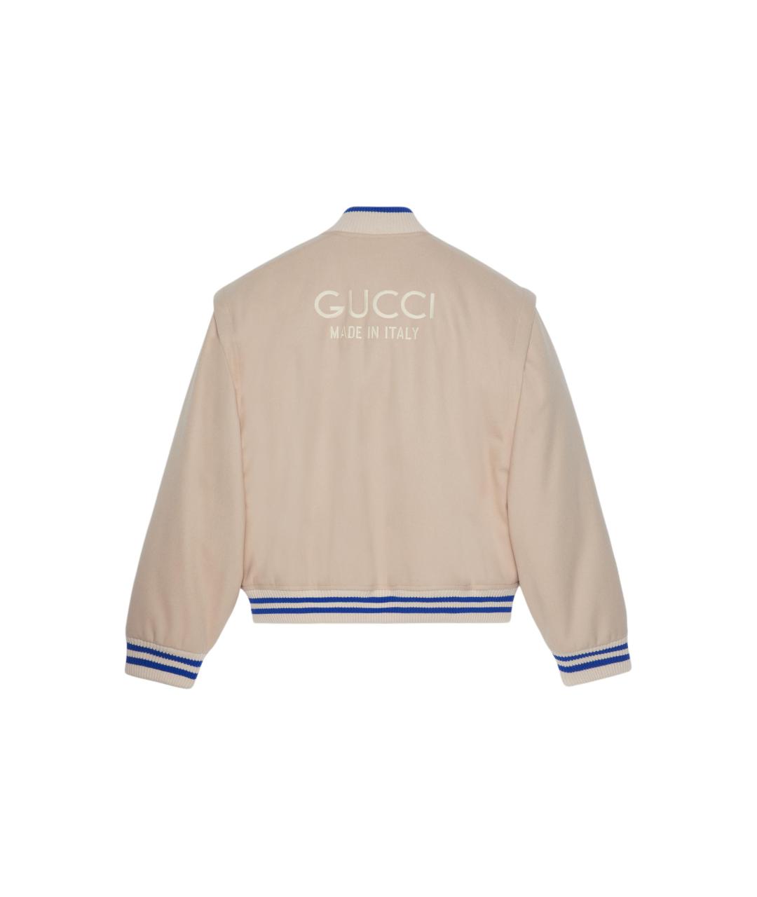 GUCCI Бежевая куртка, фото 2