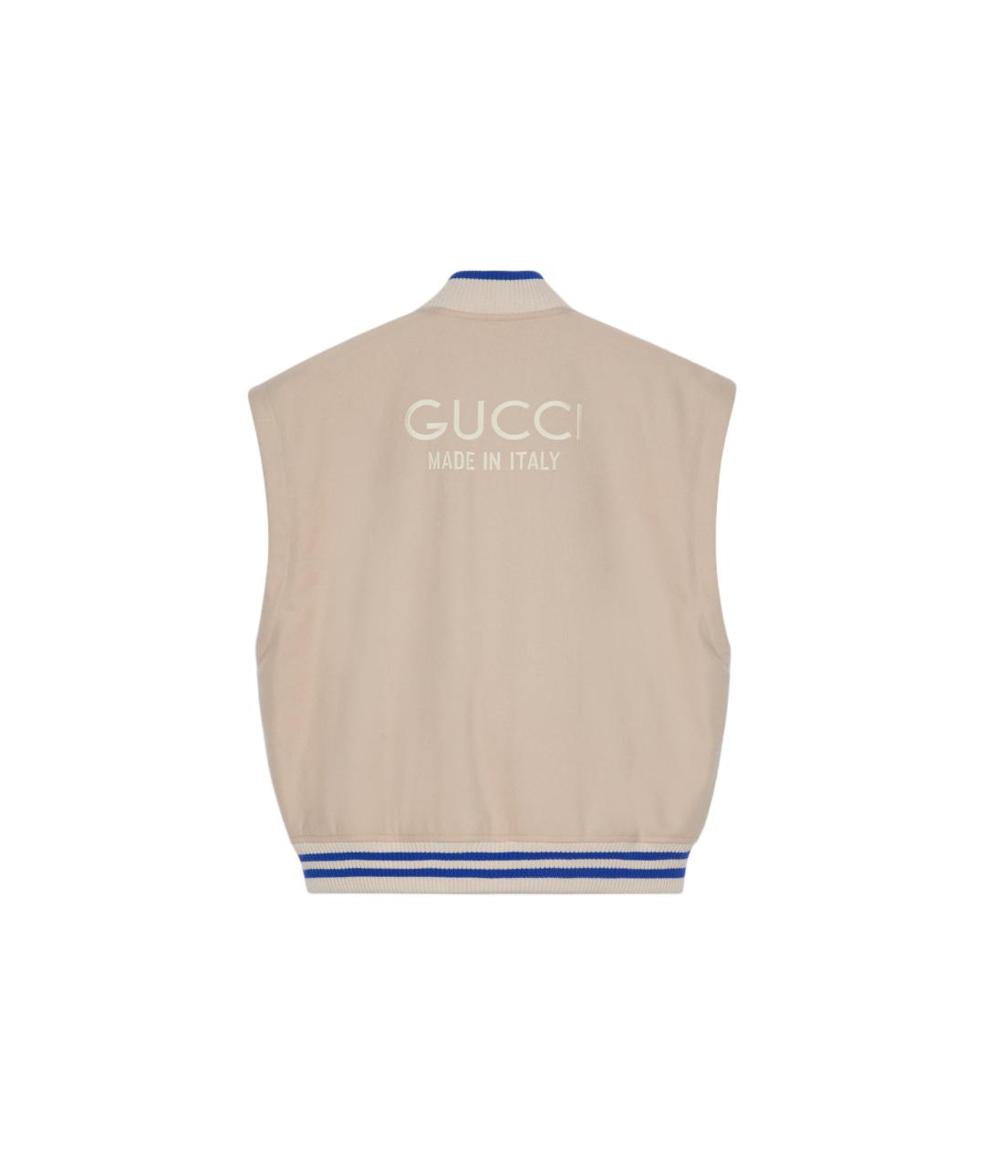 GUCCI Бежевая куртка, фото 4