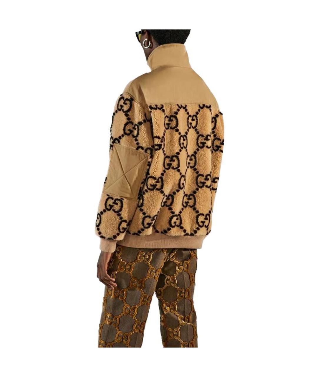 GUCCI Бежевая куртка, фото 3