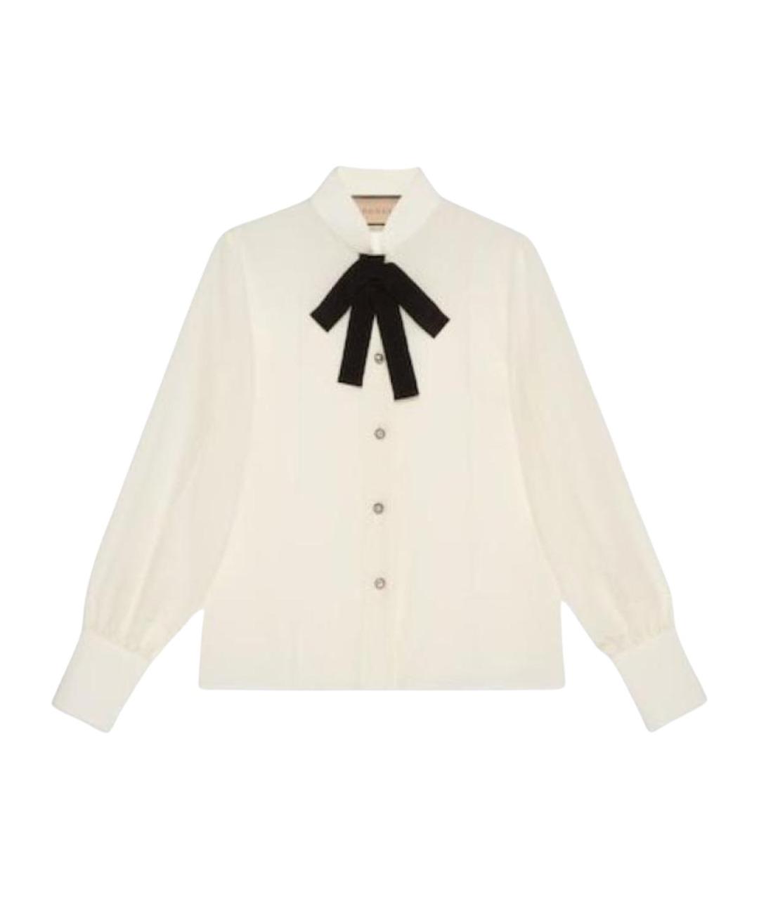 GUCCI Бежевая блузы, фото 1