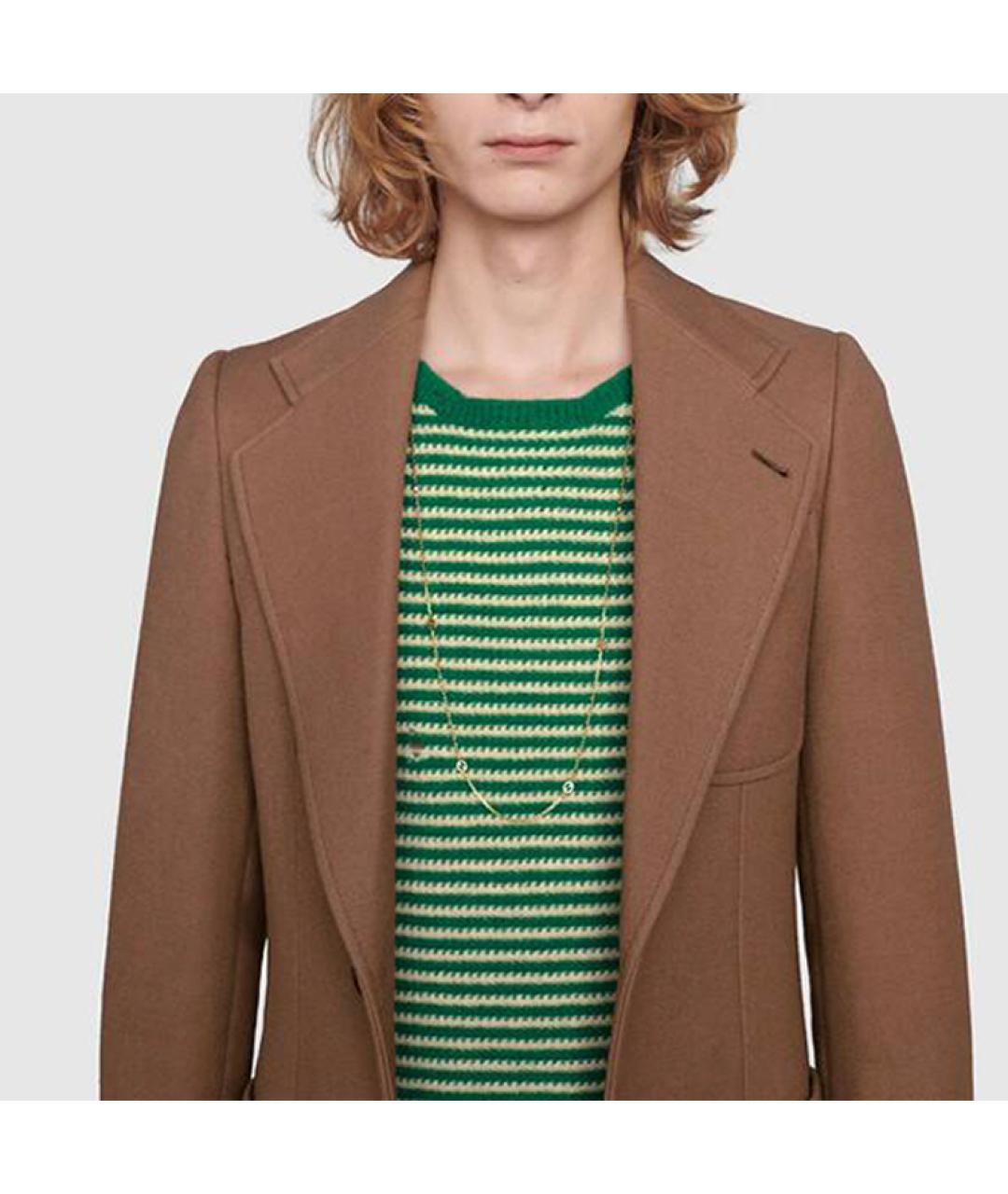 GUCCI Коричневый пиджак, фото 4
