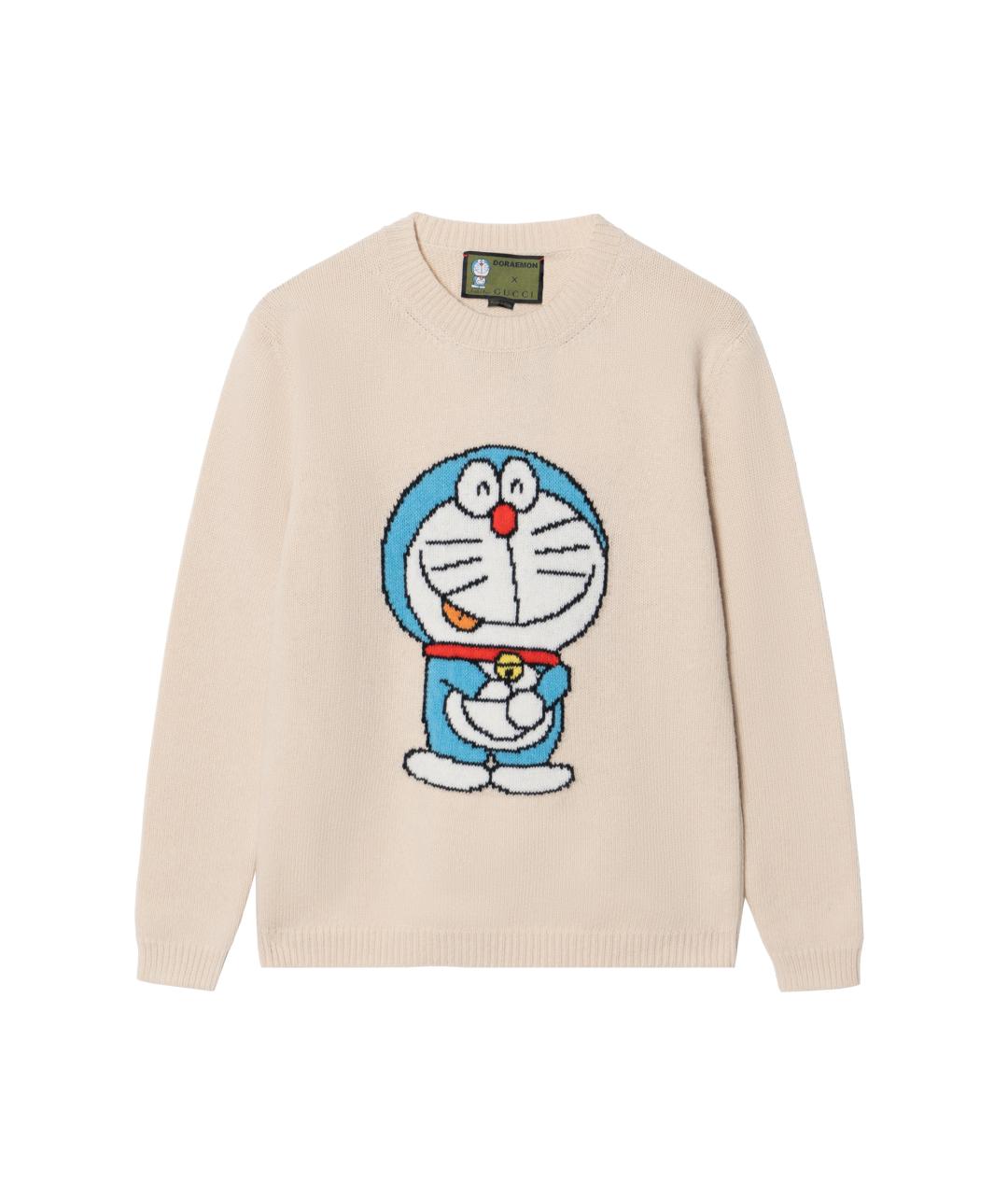 GUCCI Бежевый джемпер / свитер, фото 1