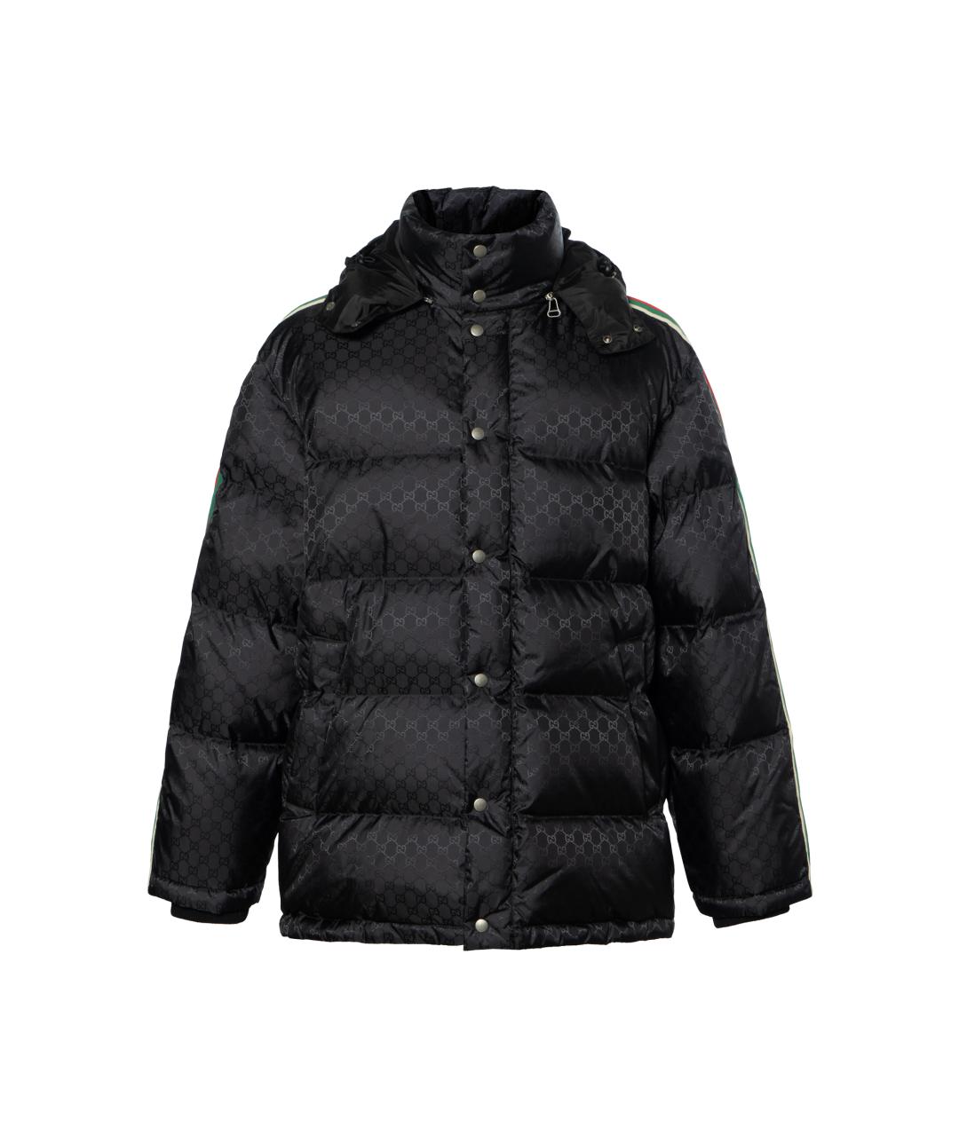 GUCCI Черный пуховик, фото 1