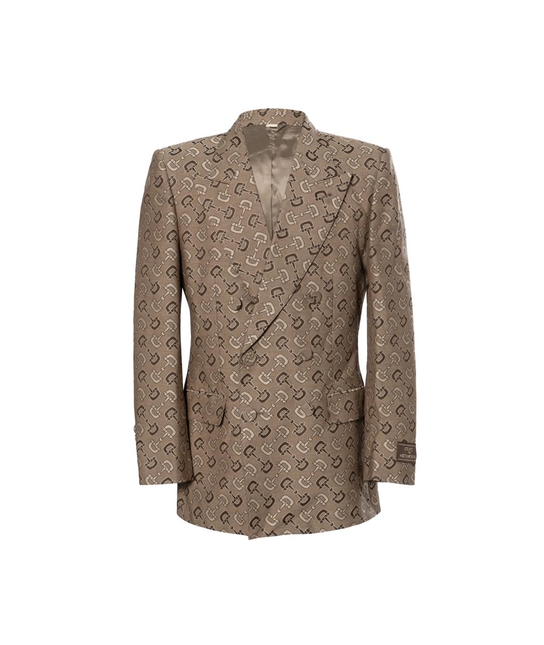 GUCCI Коричневый пиджак, фото 6
