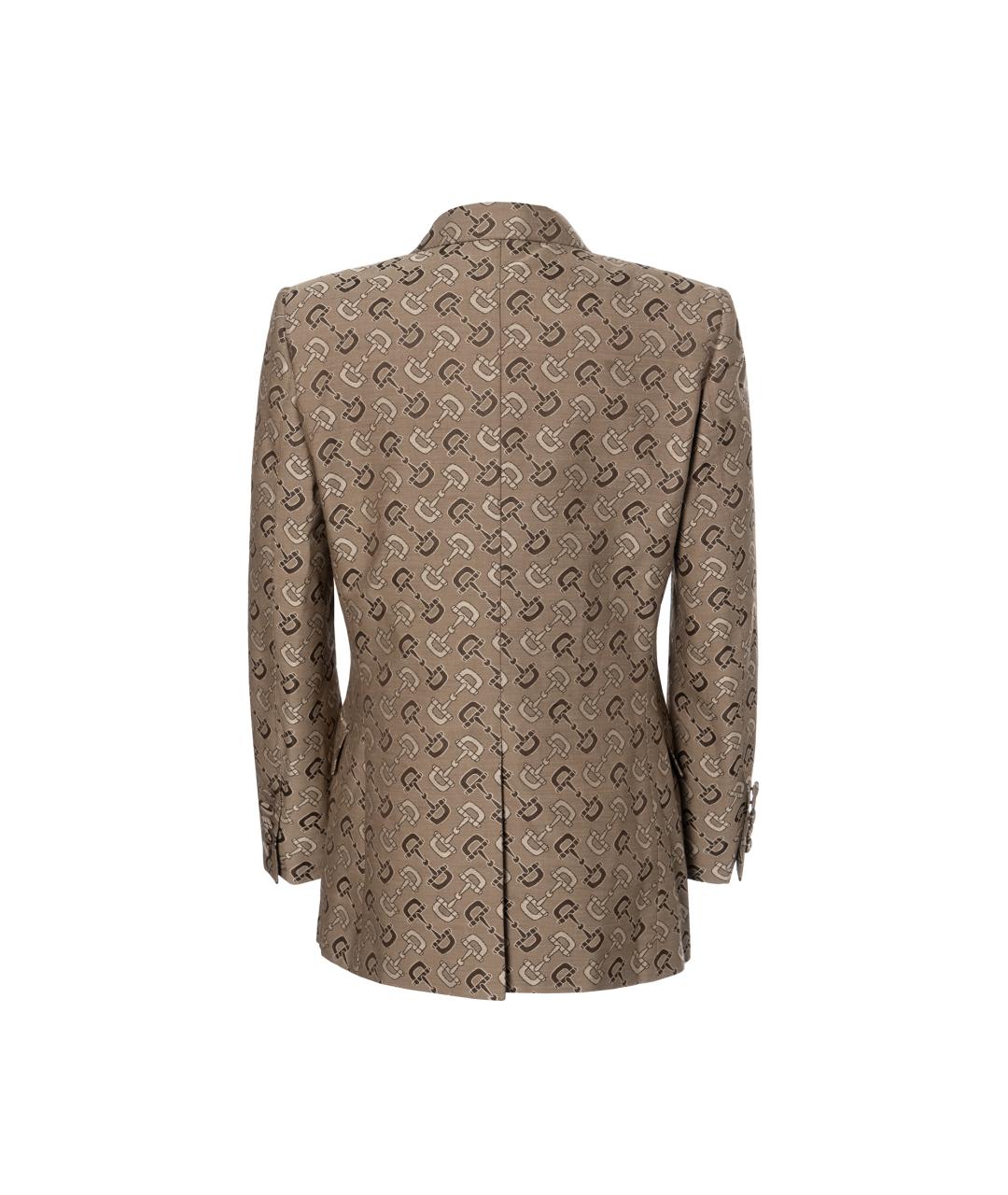 GUCCI Коричневый пиджак, фото 2