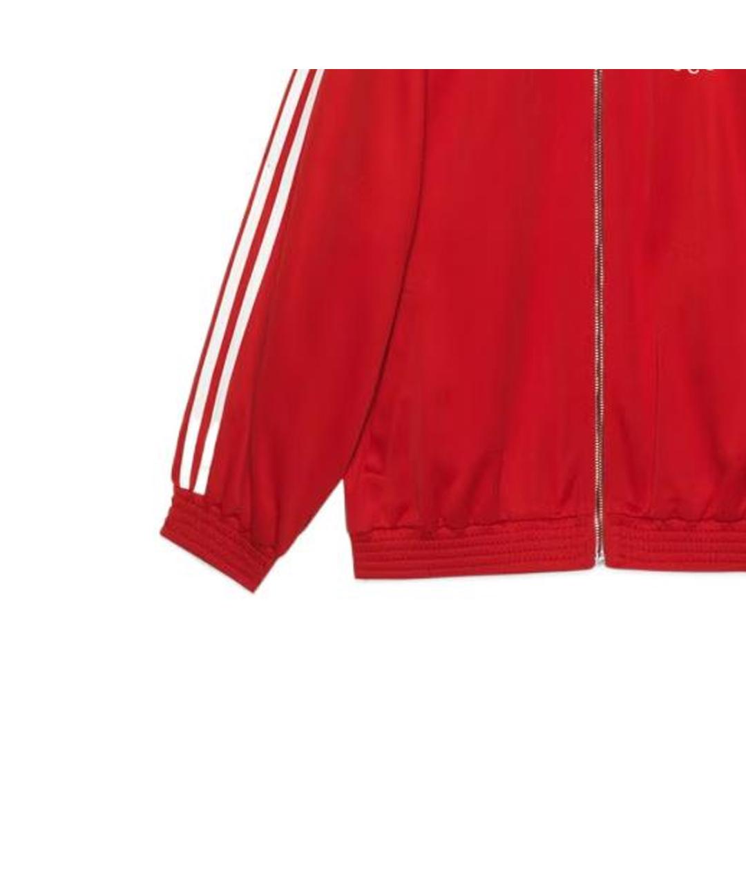 GUCCI Красная хлопковая куртка, фото 4