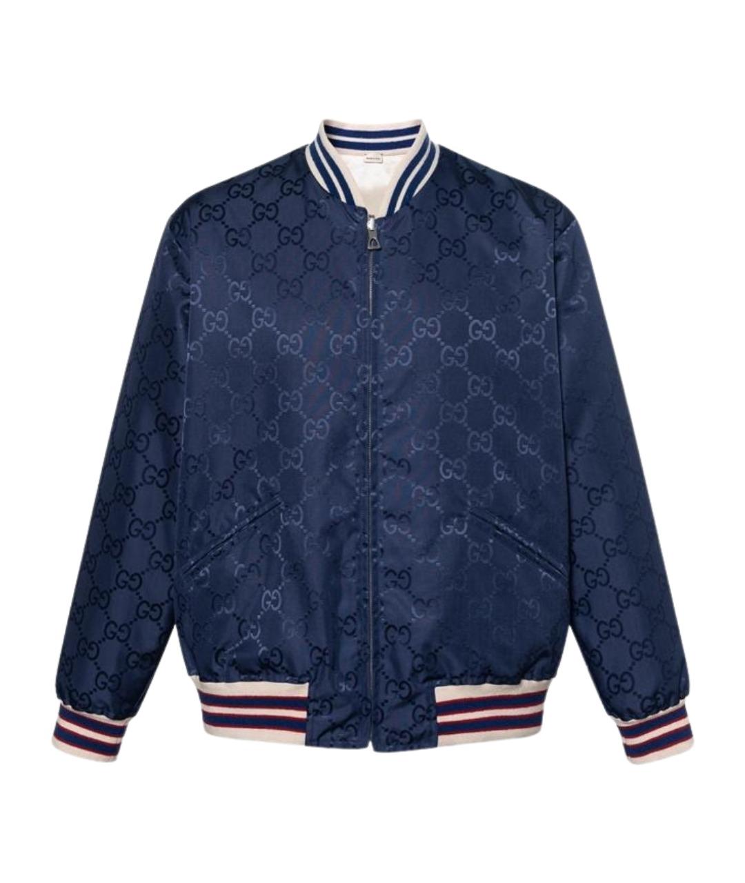 GUCCI Синяя куртка, фото 1