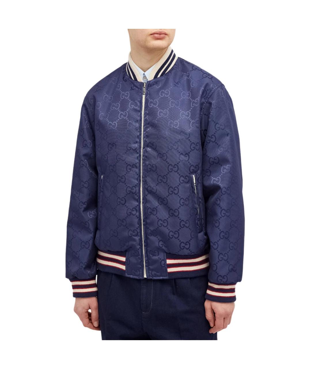 GUCCI Синяя куртка, фото 3
