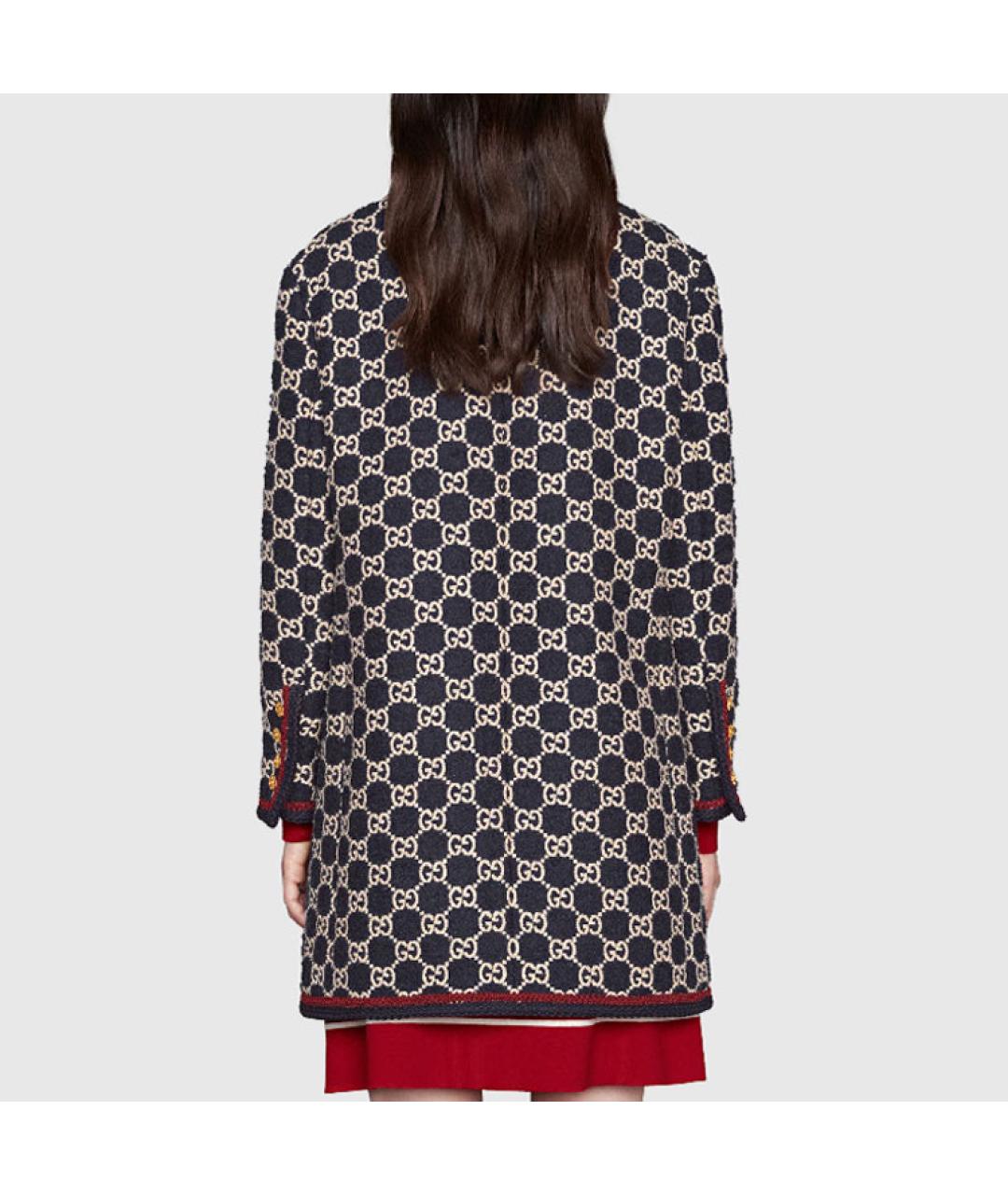 GUCCI Черное пальто, фото 2