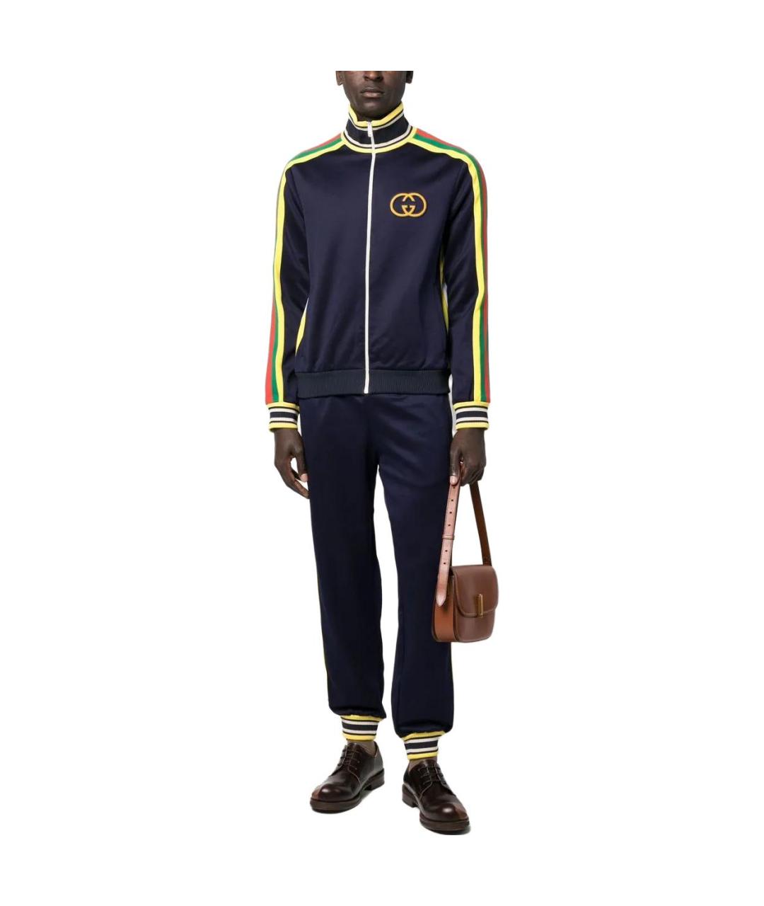 GUCCI Синяя куртка, фото 3
