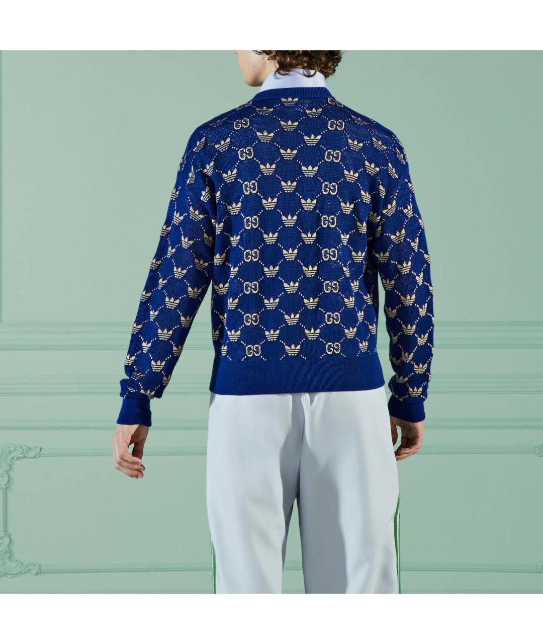 GUCCI Синий кардиган, фото 3