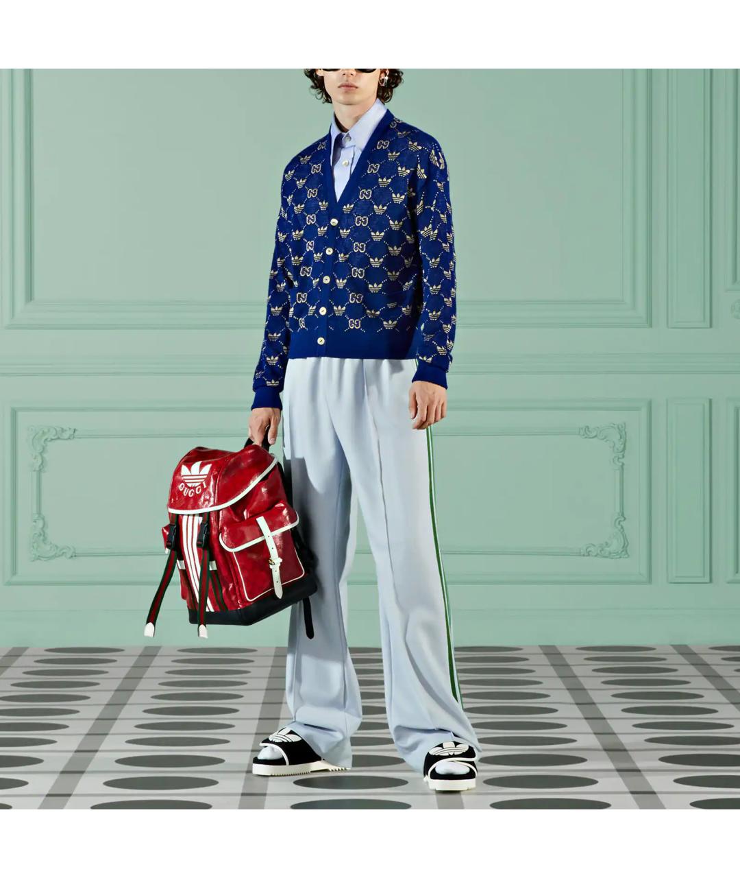 GUCCI Синий кардиган, фото 4