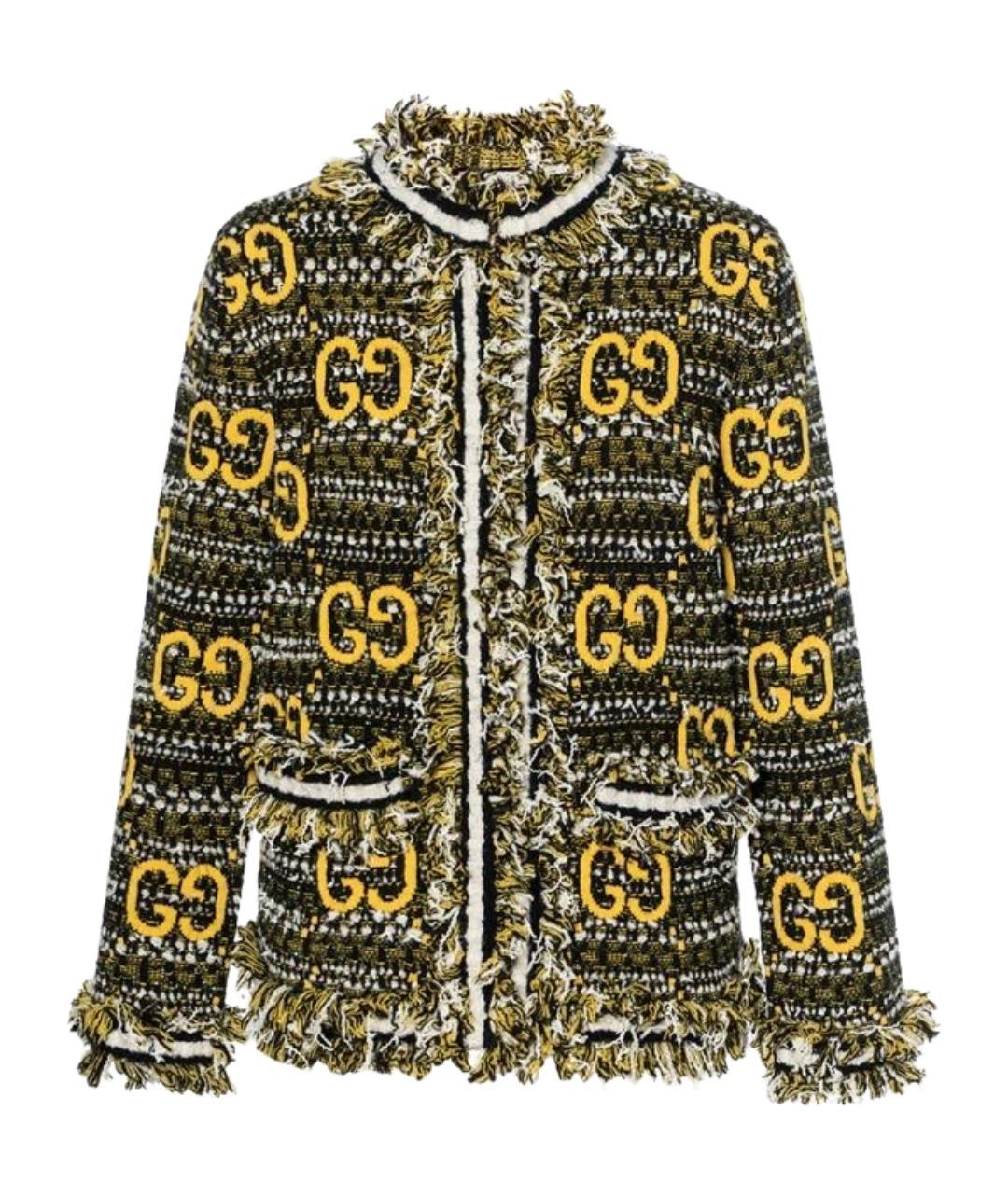 GUCCI Желтый кардиган, фото 1
