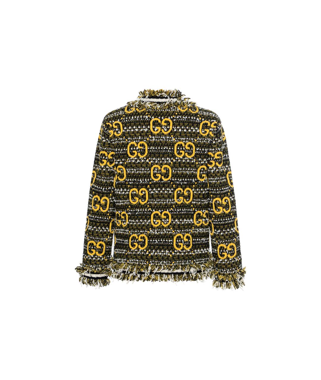 GUCCI Желтый кардиган, фото 2