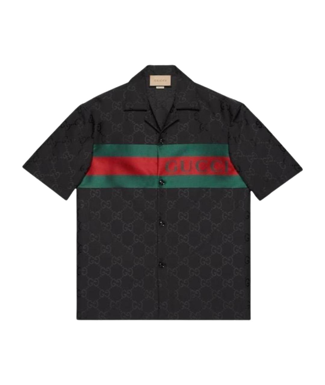GUCCI Черная кэжуал рубашка, фото 1