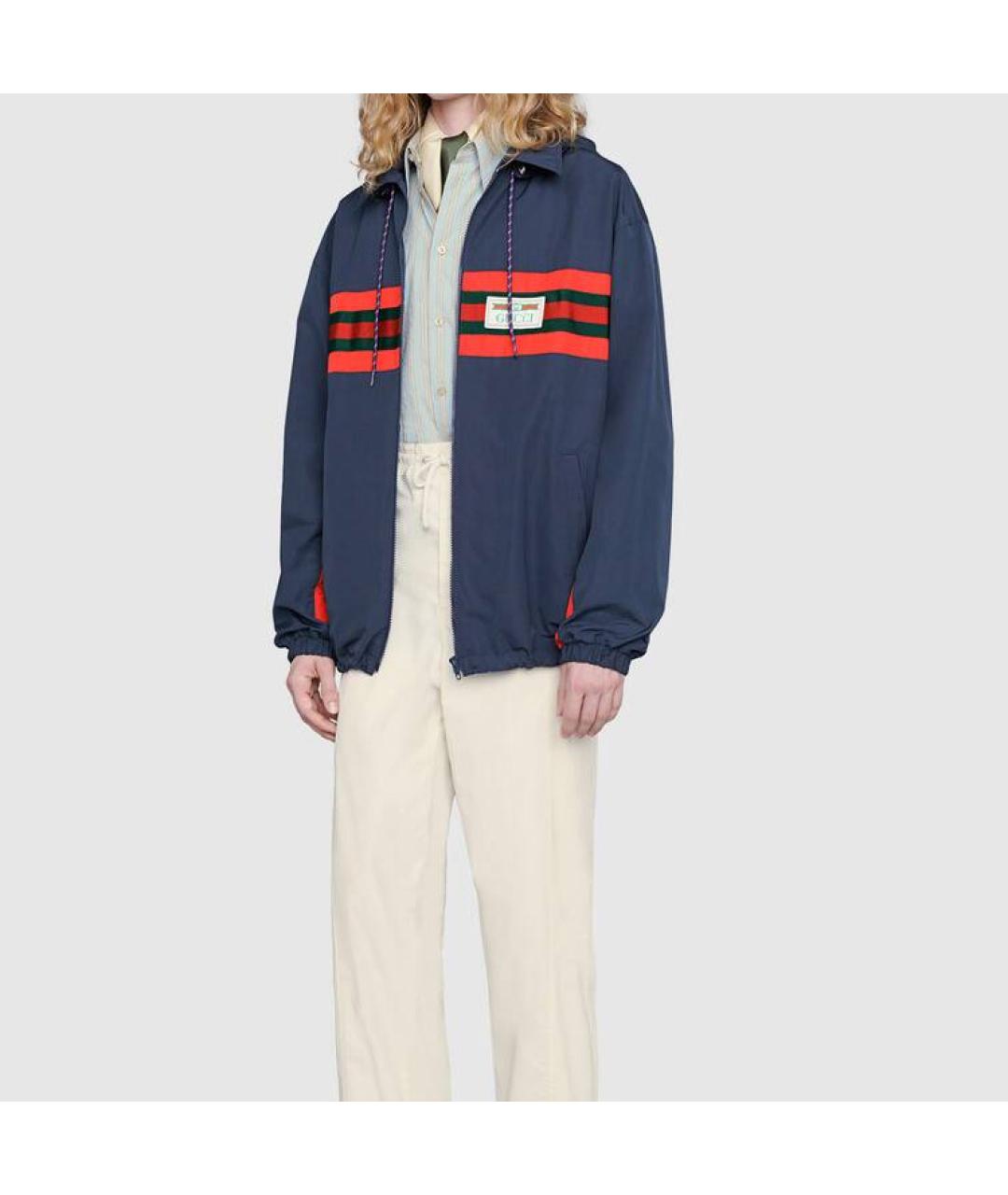 GUCCI Синяя куртка, фото 3