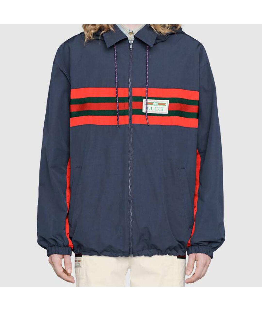 GUCCI Синяя куртка, фото 4