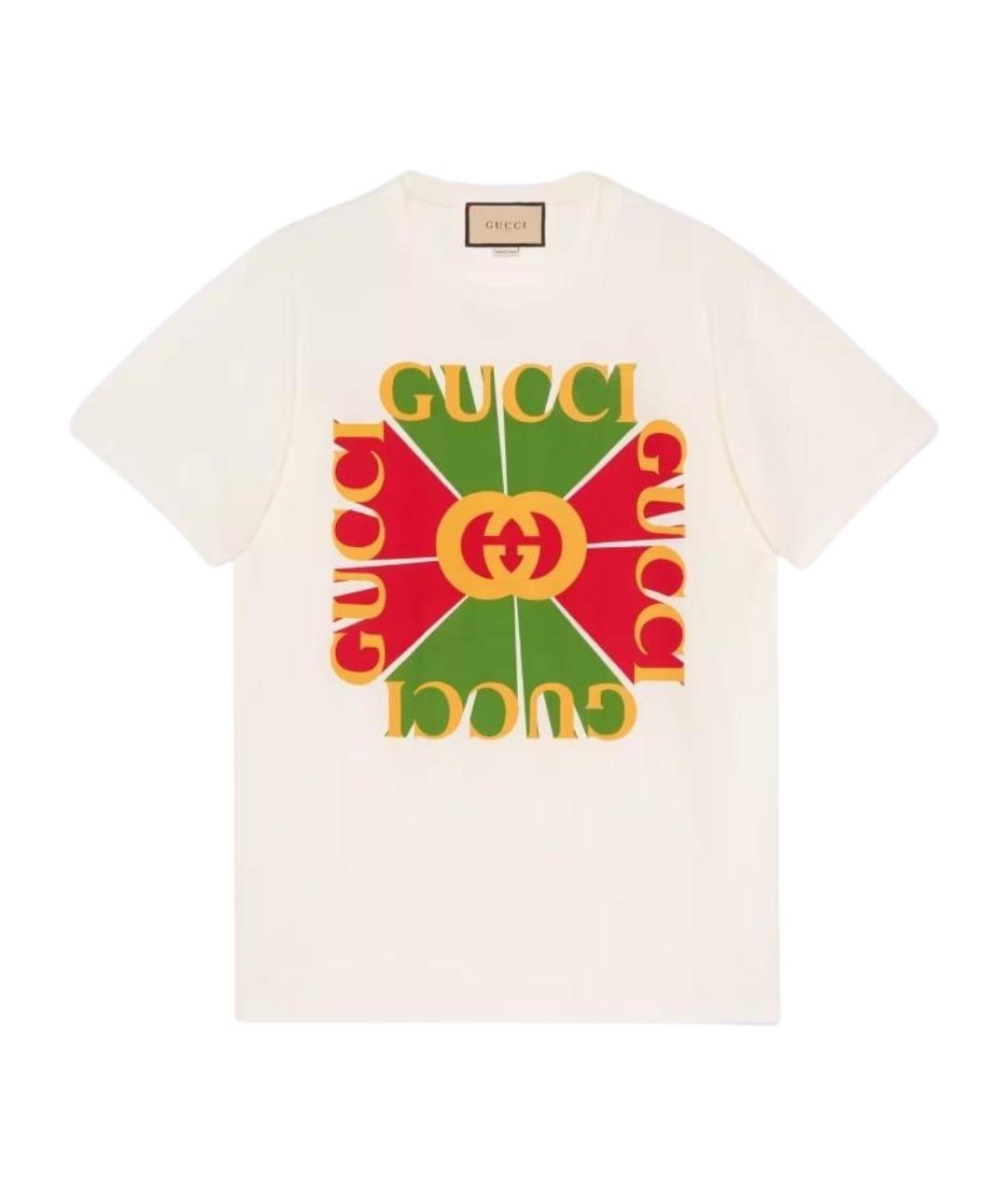 GUCCI Бежевая футболка, фото 1