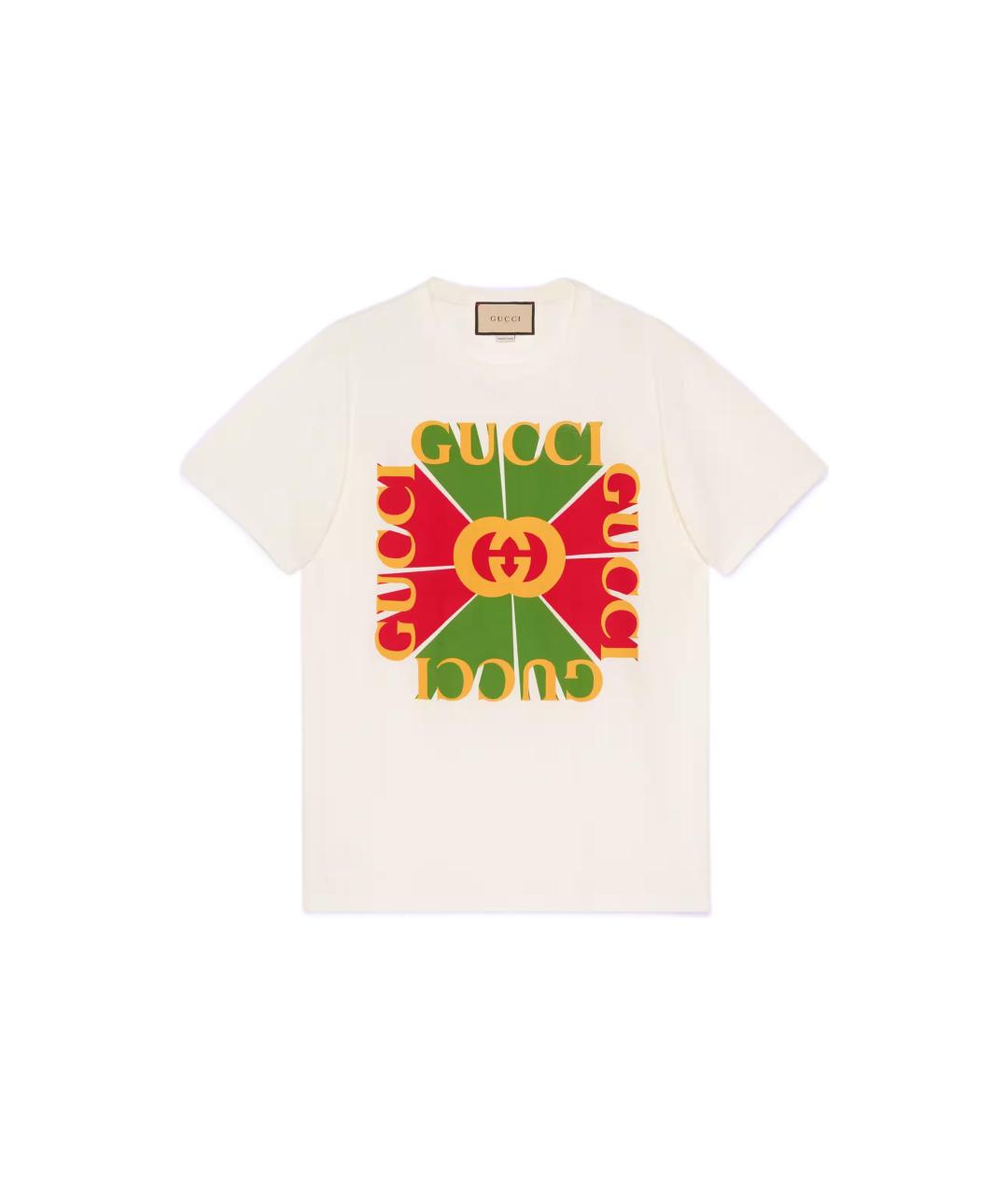 GUCCI Бежевая футболка, фото 4