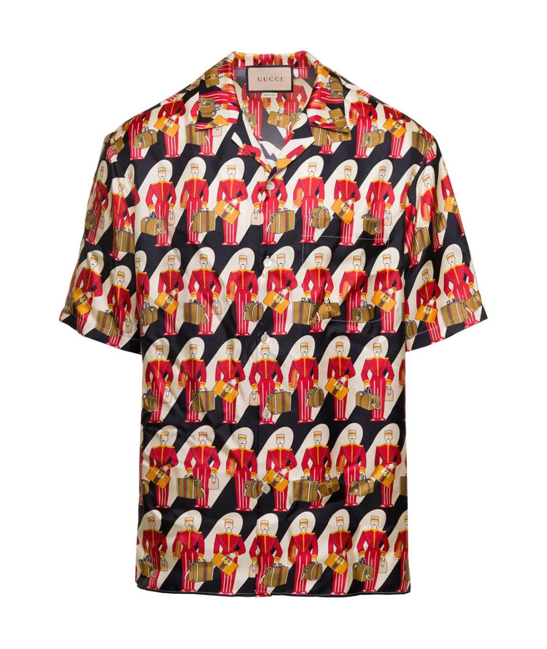 GUCCI Мульти кэжуал рубашка, фото 1