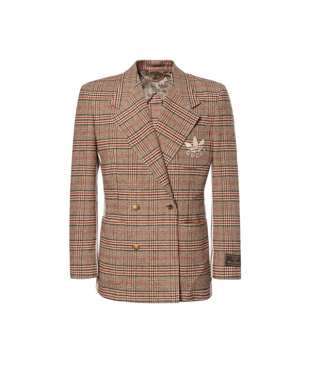 GUCCI Бежевый пиджак, фото 6