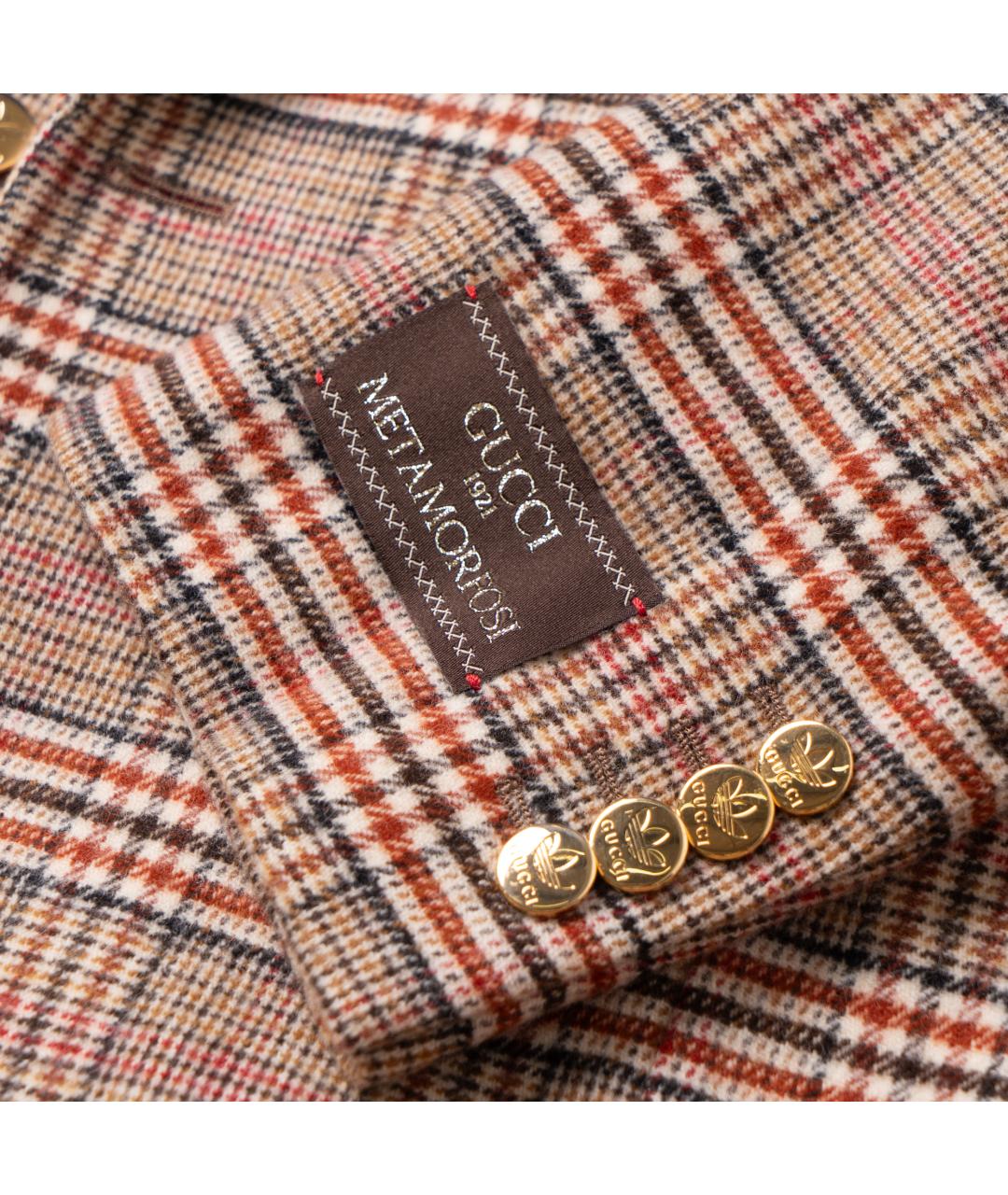 GUCCI Бежевый пиджак, фото 5