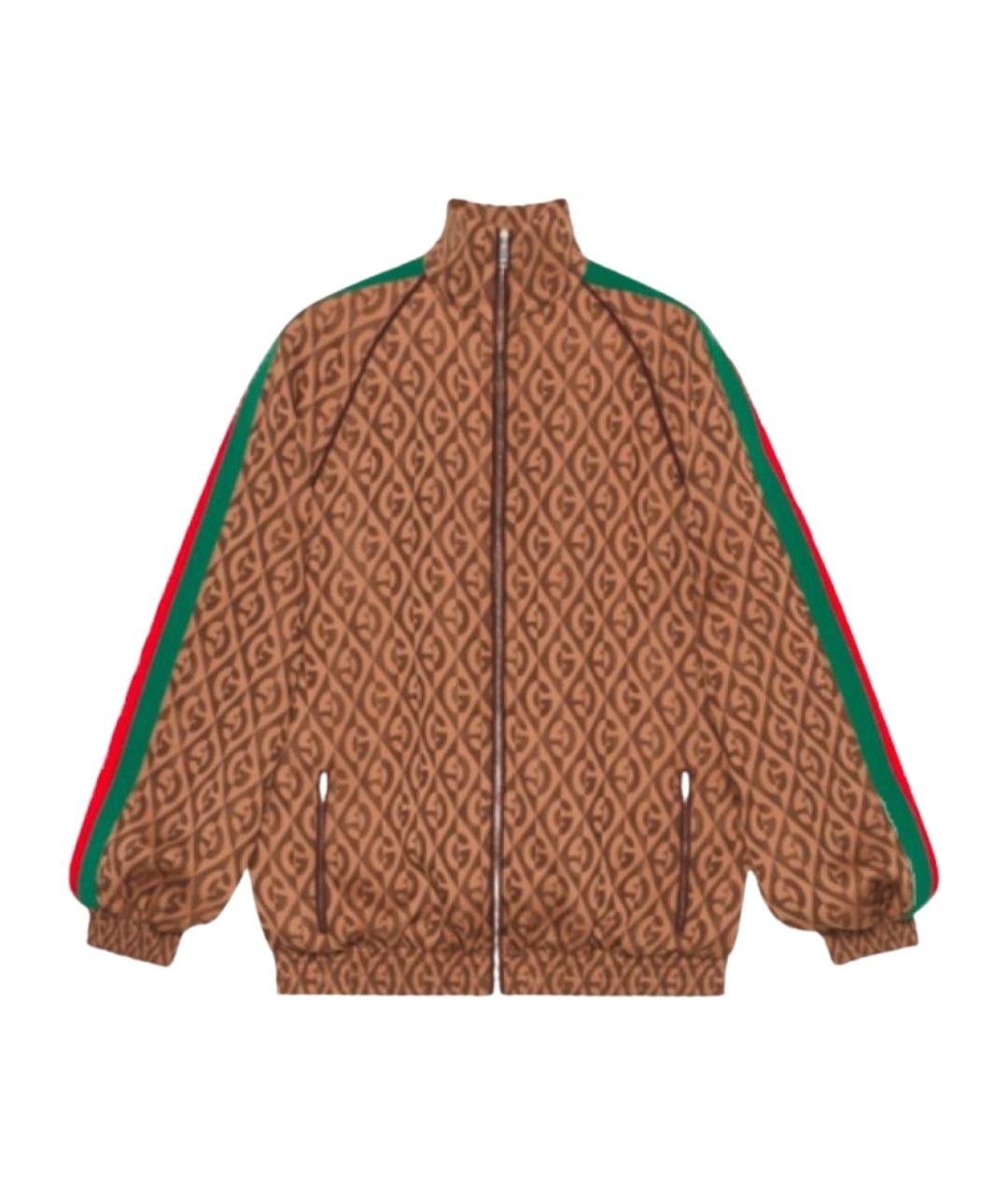 GUCCI Коричневая куртка, фото 1