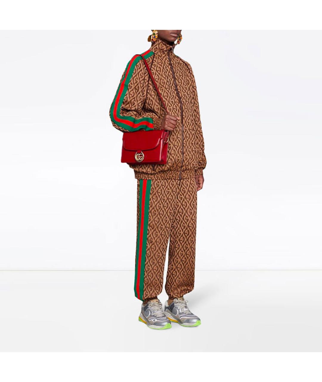 GUCCI Коричневая куртка, фото 4