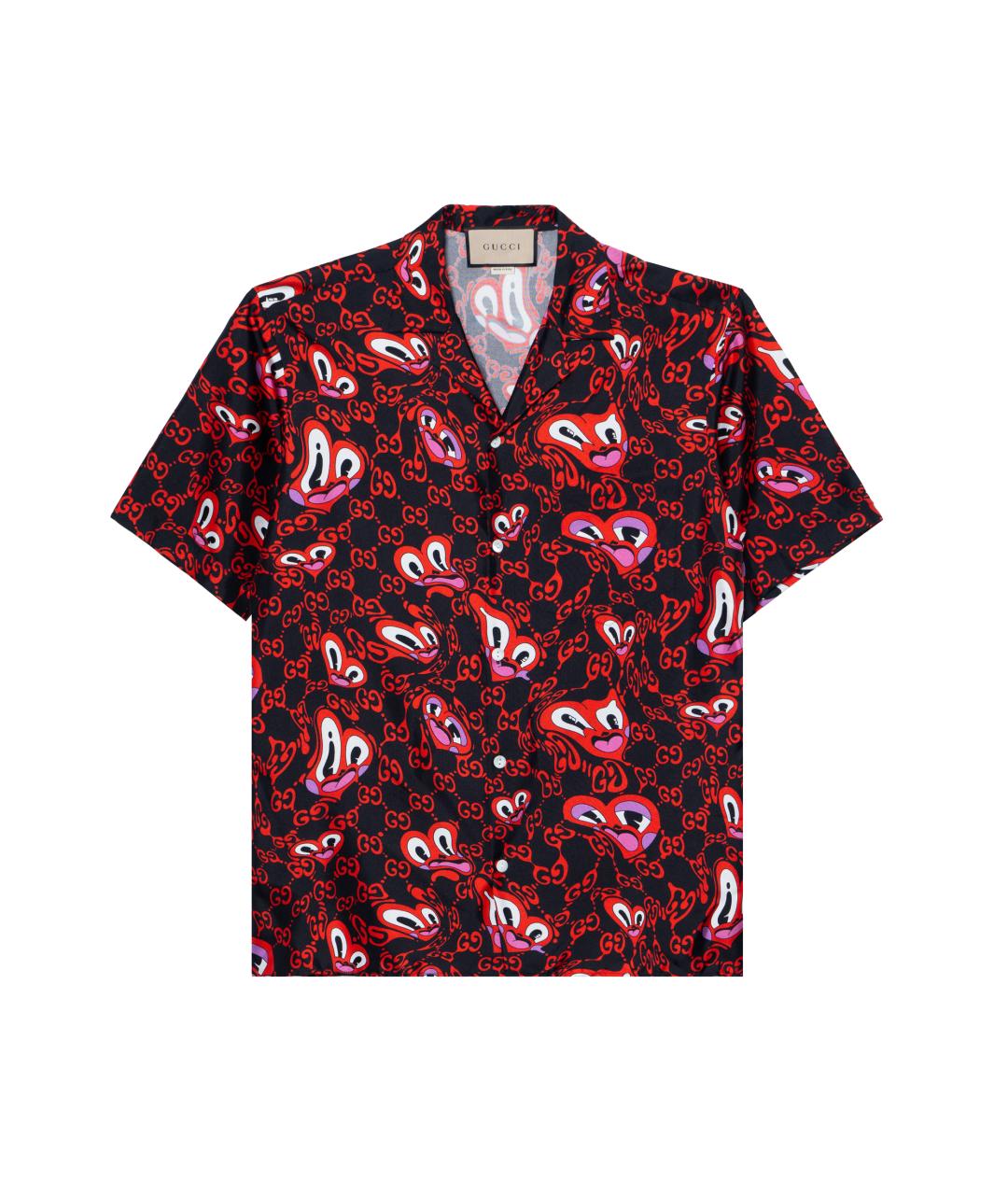 GUCCI Красная классическая рубашка, фото 1