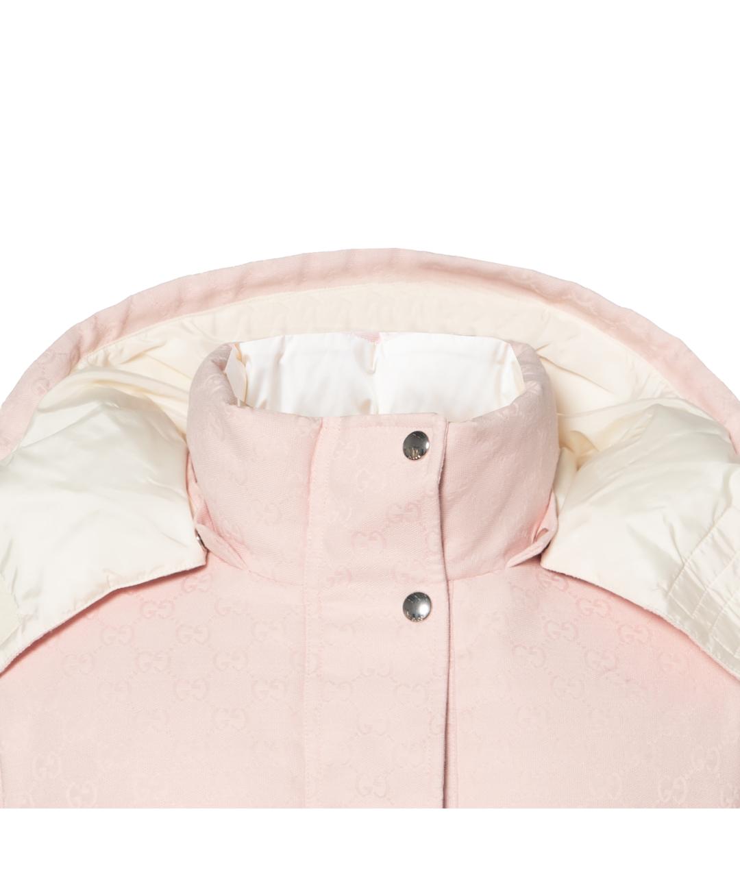 GUCCI Розовый пуховик, фото 5