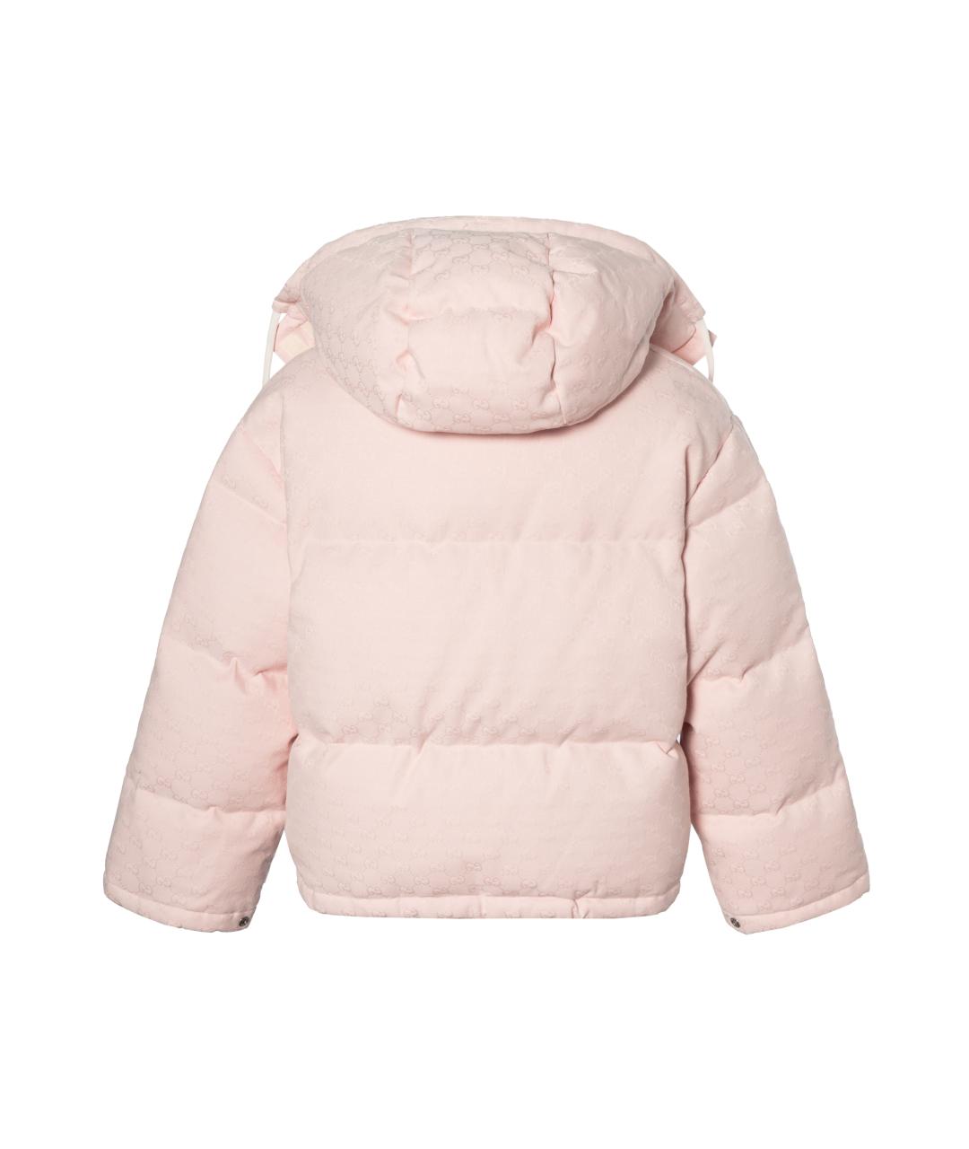GUCCI Розовый пуховик, фото 2