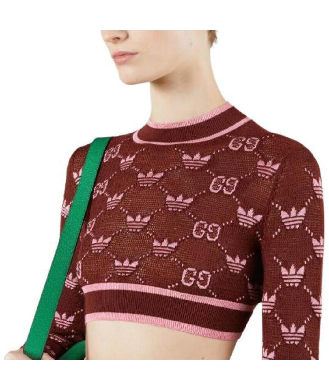 GUCCI Красный джемпер / свитер, фото 4