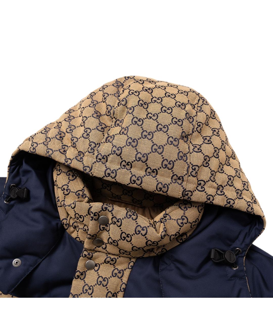 GUCCI Коричневый пуховик, фото 5