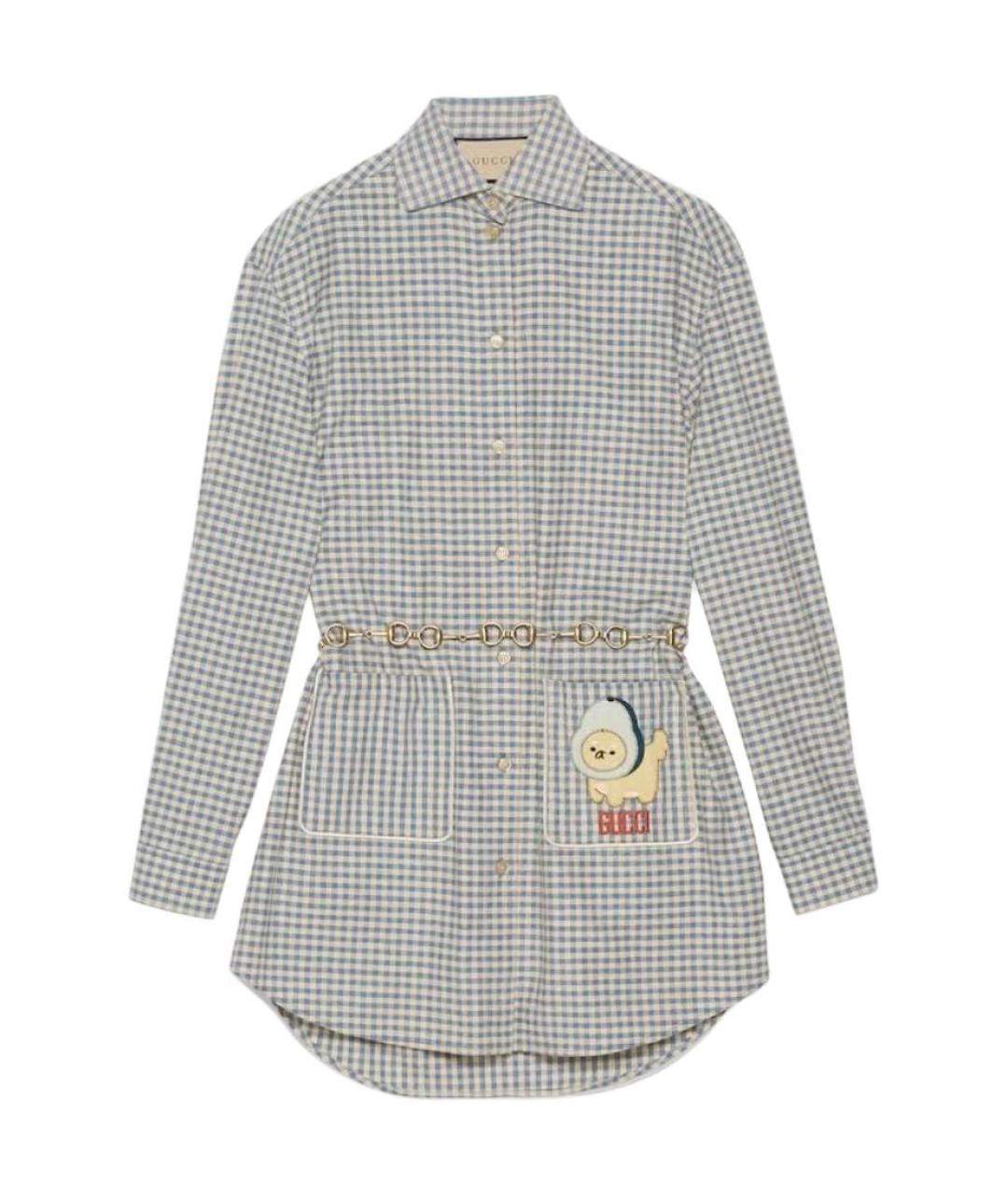 GUCCI Серая рубашка, фото 1