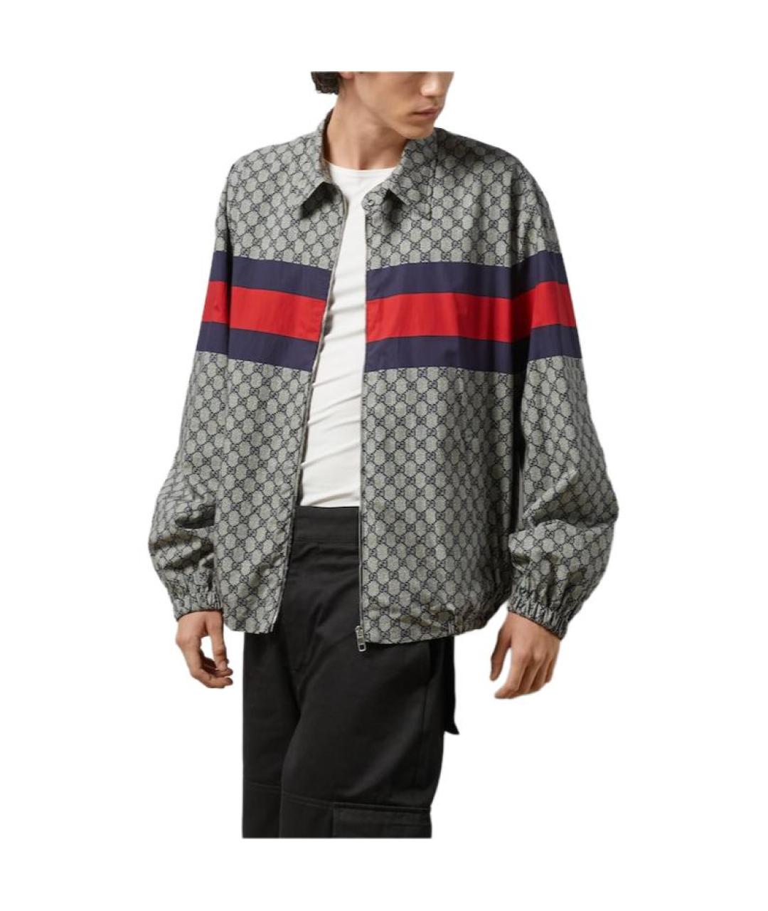 GUCCI Синяя куртка, фото 2