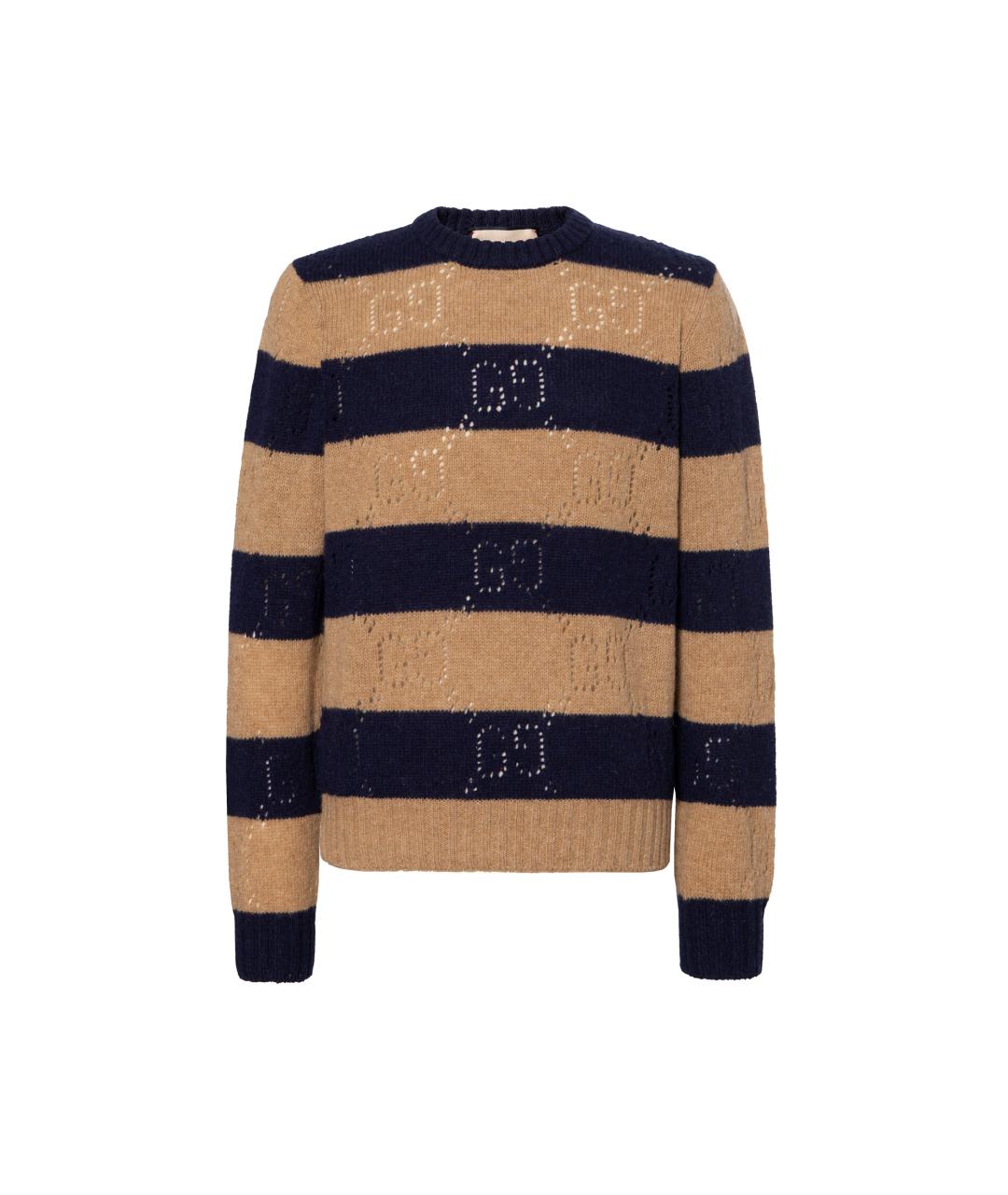 GUCCI Бежевый джемпер / свитер, фото 1