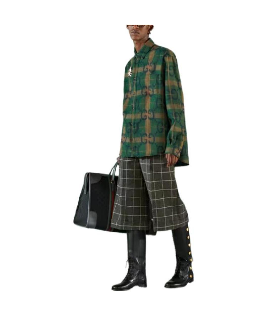 GUCCI Зеленая кэжуал рубашка, фото 4