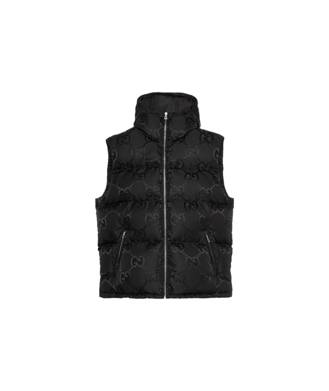 GUCCI Черный жилет, фото 5