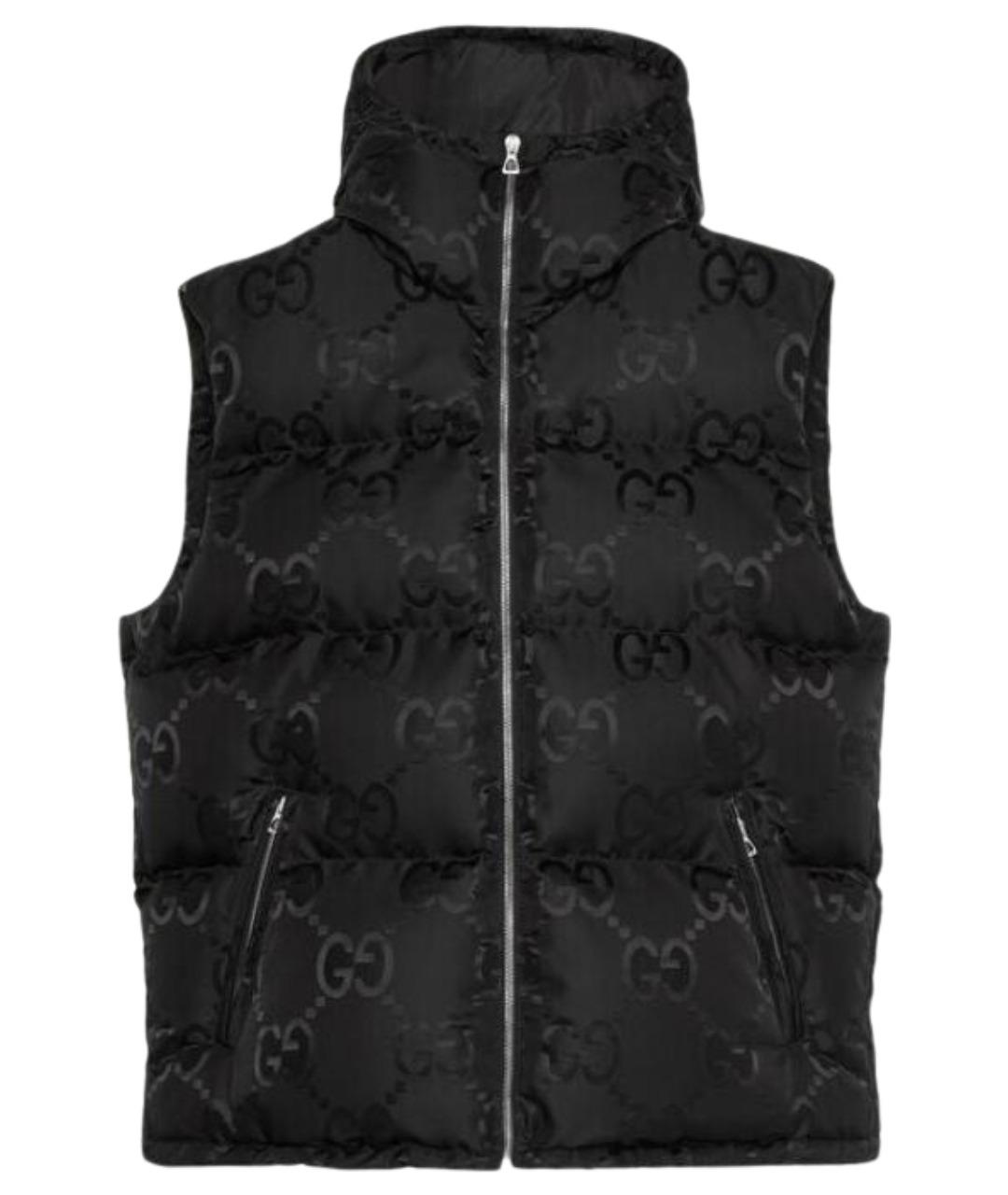 GUCCI Черный жилет, фото 1