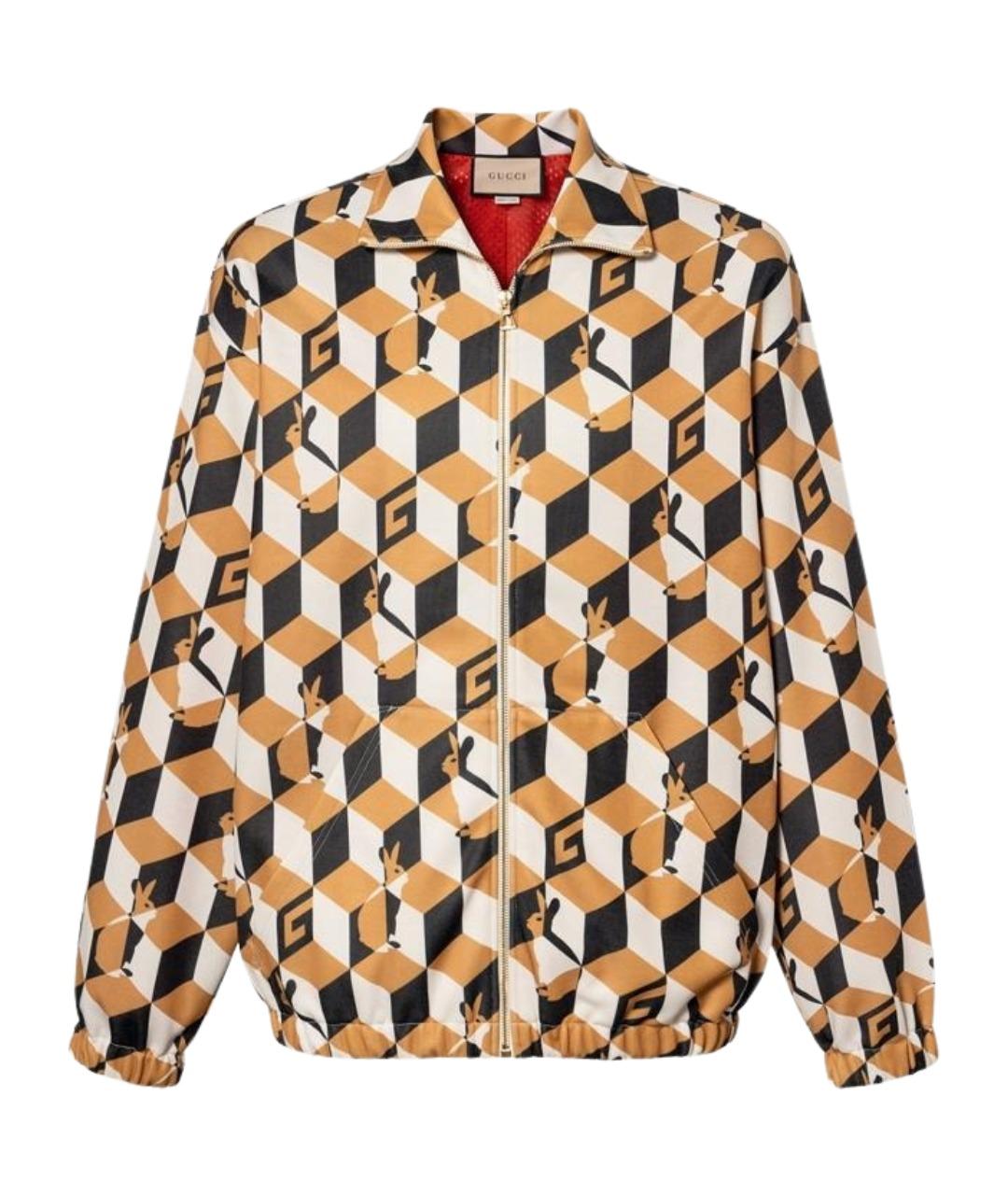 GUCCI Желтая куртка, фото 1